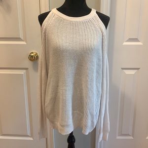 Sanctuary/ Anthropologie Cold Shoulder Sweater